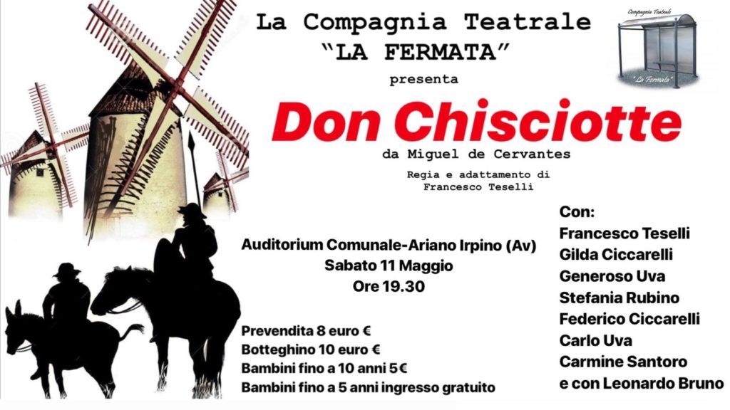 La Fermata si esibisce con il Don Chisciotte