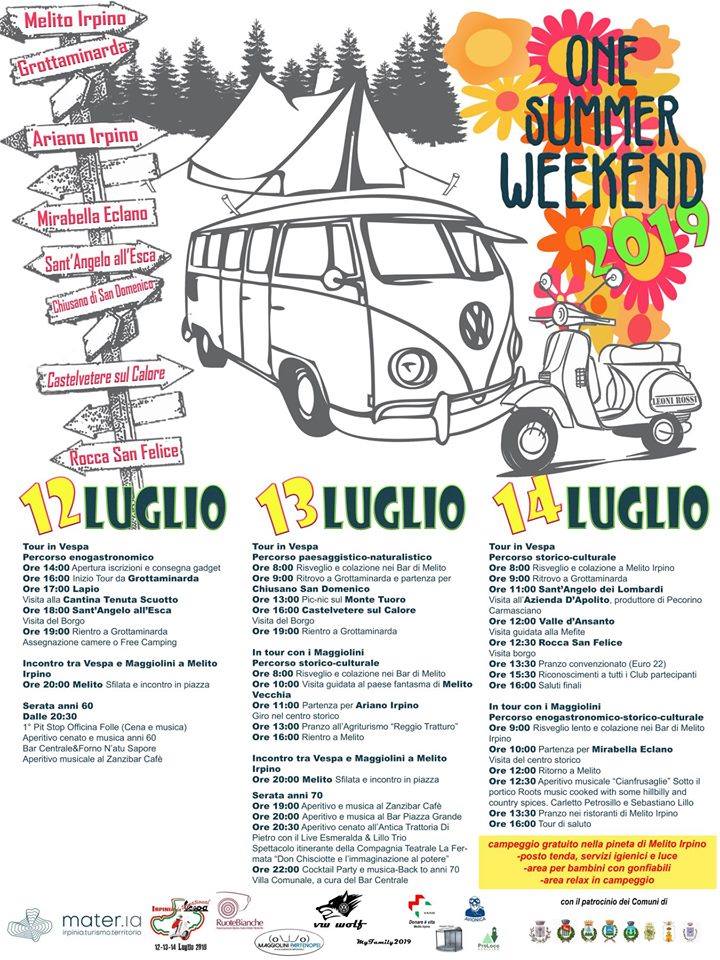 One Summer weekend: locandina 