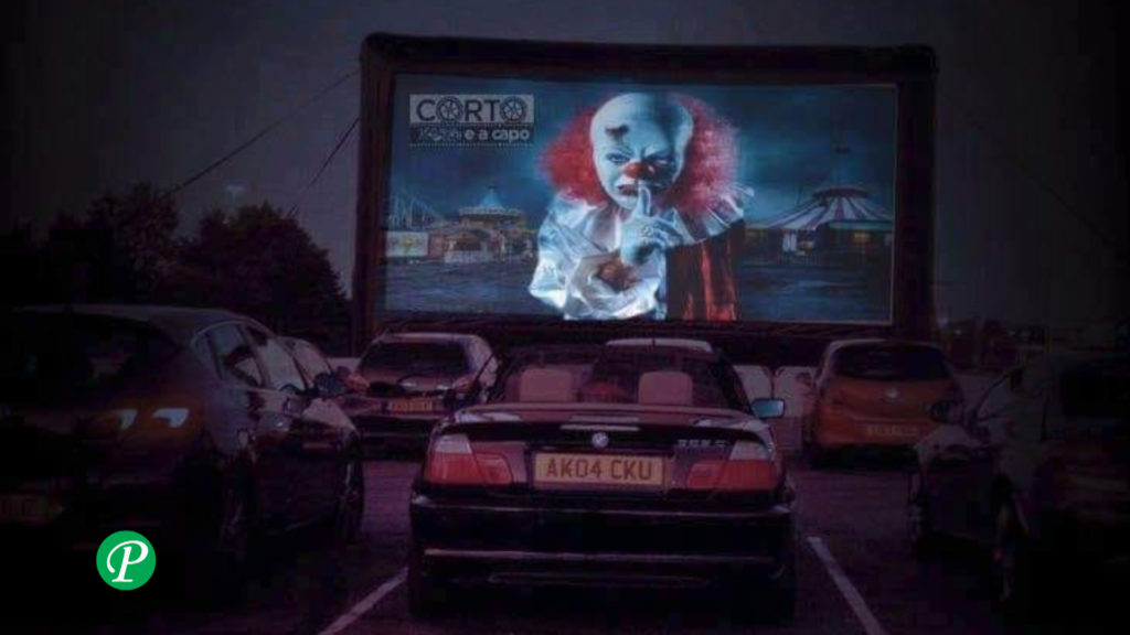 Halloween drive in: video