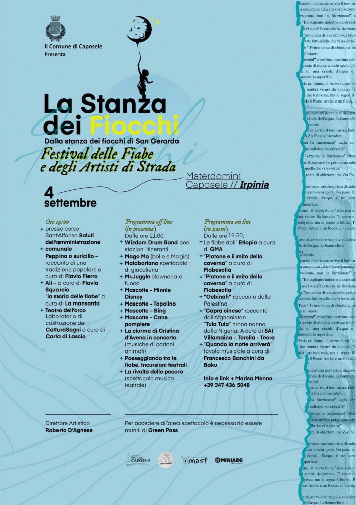 Festival delle Fiabe e degli Artisti di Strada La Stanza dei Fiocchi