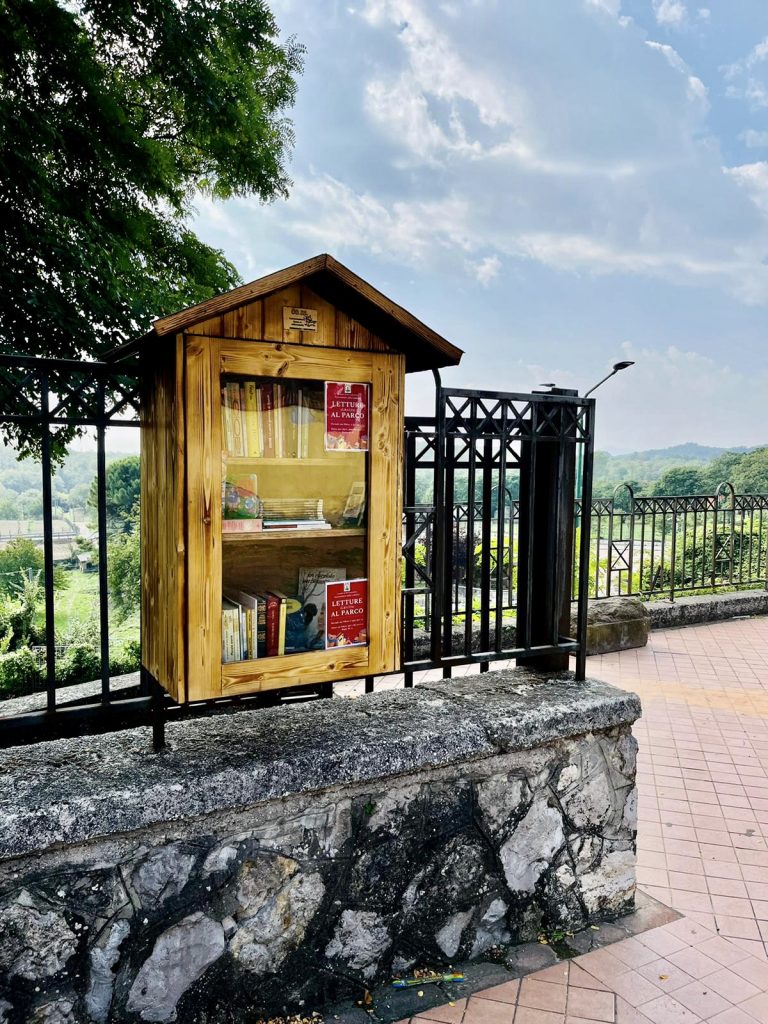 Little Free Library a Roccamonfina