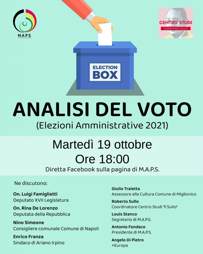 Analisi del voto - Elezioni amministrative 2021