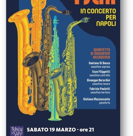 4 sax in concerto per Napoli