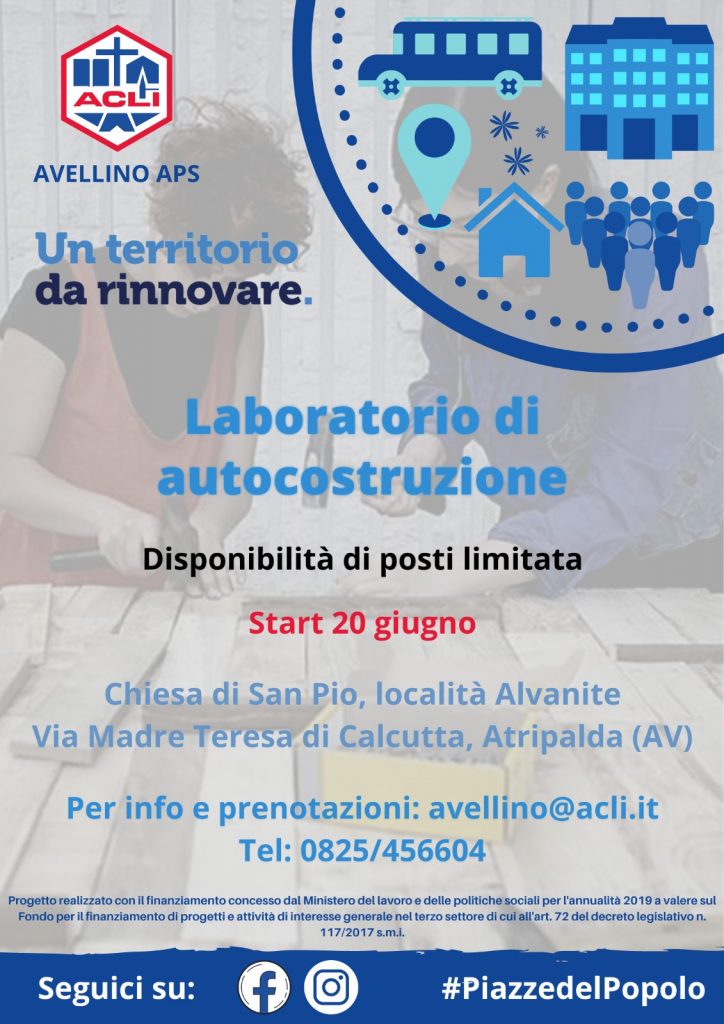 Il laboratorio di autocostruzione