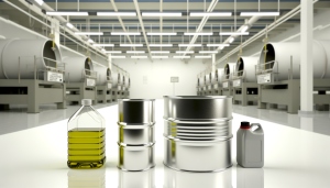 Confronto tra IBC in plastica e fusti metallici per oli, integratori liquidi e prodotti grassi in ambiente industriale